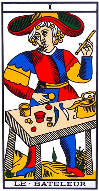 carte tarot 1 -Le Bateleur