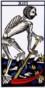 carte tarot, 13 - L'Arcane sans nom